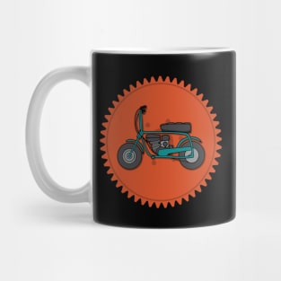 Minibike Sprocket Vintage Mini Bike Mug